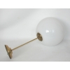lampa sufitowa minimalistyczna retro mosiądz
