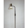 Metalowa lampa podłogowa retro z regulacją klosza