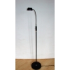 Metalowa lampa podłogowa z regulacją 125–135 cm