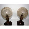 Oryginalne lampy ceramiczne z dekoracyjnym szkłem formowanym