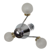 Lampa wisząca Bauhaus z lat 70. widok całości