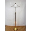 Lampa Art Deco – zbliżenie na klosz z lat 60.