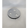 Lampa sufitowa Belid S6232 z lat 90. wykonana z chromowanej stali