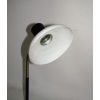 antyczna lampa międzywojenna z metalu i szkła