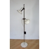 Lampa podłogowa vintage Polam Wilkasy – widok z boku, wysokość 140 cm