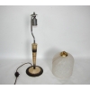 Lampa art déco z nową instalacją elektryczną