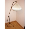 Lampa podłogowa z regulowaną wysokością 120–170 cm, styl lat 60