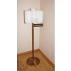 Lampa vintage z mosiądzu – złożone ramię, oświetlenie wyłączone