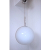 Minimalistyczna lampa vintage – chrom i szkło