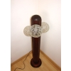 Lampa podłogowa vintage z lat 70. – Hustadt Leuchten