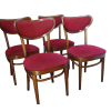 Komplet 4 krzeseł Thonet z lat 60., Radomsko Polska