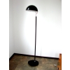 Detal lampy z lat 90., aluminium i metal
