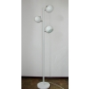 Metalowa lampa stojąca retro – 3 punkty świetlne
