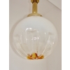 Szklany klosz formowany – włoska lampa vintage