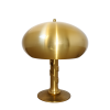 lampa grzybek złota vintage lata 70