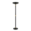 lampa podłogowa modern lata 80 czarna mosiądz