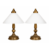 Para lamp nocnych vintage z lat 70.