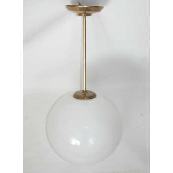 designerska lampa vintage kula szklana