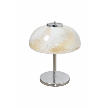 lampka modernistyczna lata 70 szkło dekoracyjne