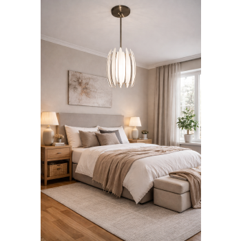 Lampa Jaws w aranżacji wnętrza – sypialnia