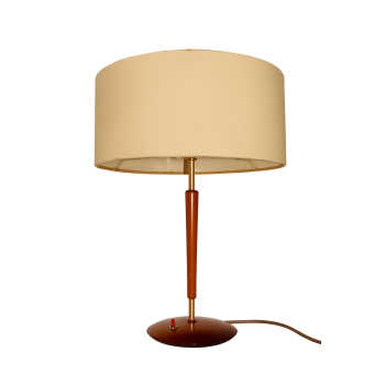 Duńska lampa stołowa vintage lata 60. – widok z przodu