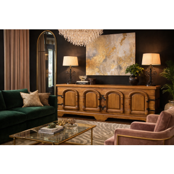 masywna komoda vintage