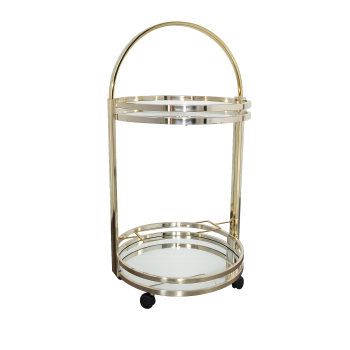 Mobilny barek Art Deco z lat 70.