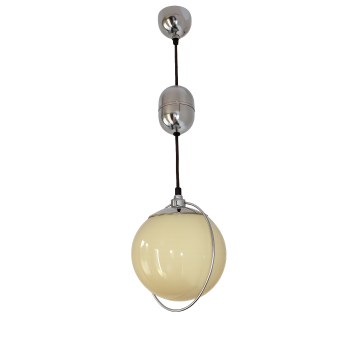 Lampa wisząca Art Deco z lat 40
