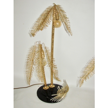 lampa nocna mosiądzowana wysokość 75 cm