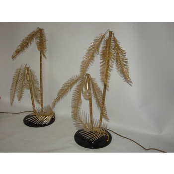 lampy stołowe lata 70 styl hollywood regency