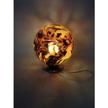 metalowa podstawa lampki retro