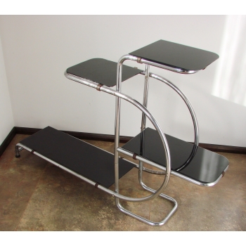 Modernistyczny kwietnik vintage w stylu Bauhaus