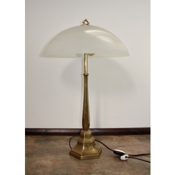 duża lampa art deco średnica klosza 40 cm