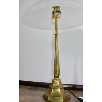 mosiężna lampa klasyczna wysokość 65 cm