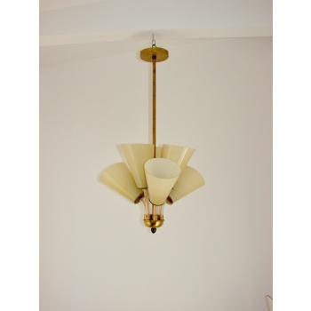 Oryginalne oświetlenie czeskie vintage