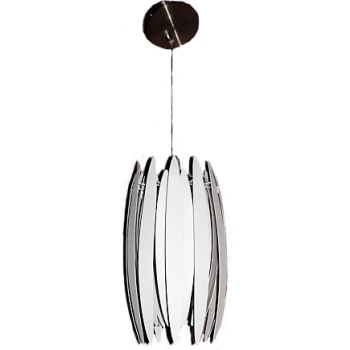 Skandynawska lampa wisząca Jaws Benny Frandsen – widok frontowy