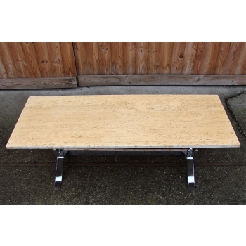 Ława vintage – widok boczny