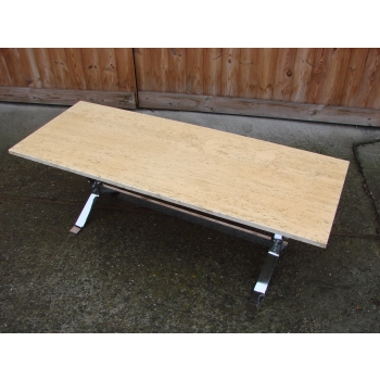 Stolik kawowy retro – detale wykończenia