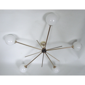 designerska lampa lata 60 stilnovo