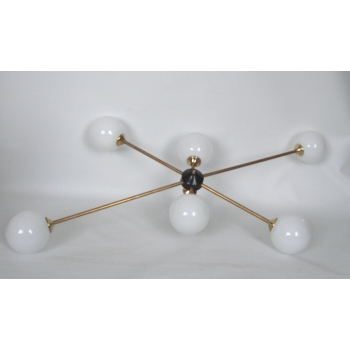 Designerski żyrandol Sputnik vintage