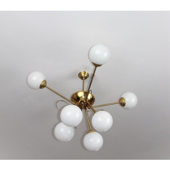 Oświetlenie vintage Sputnik – forma promienista