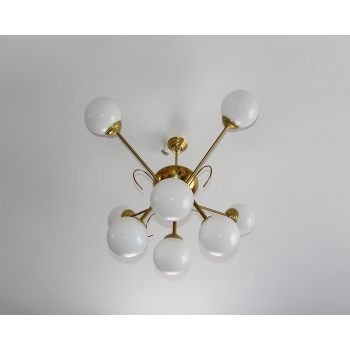 Żyrandol space age do salonu