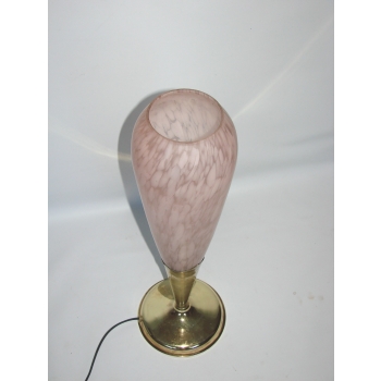 Elegancka lampa stołowa vintage z oprawą E14