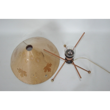 Czechosłowacka lampka vintage DRUKOV szczegóły wykonania