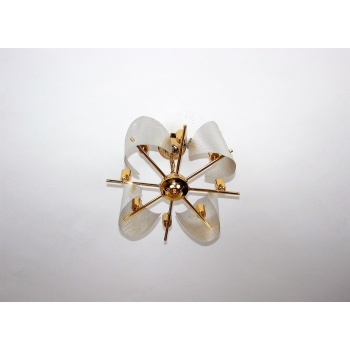 Oryginalny żyrandol lata 70., lampa wisząca E14, klasyczne wnętrza