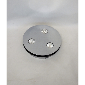 Lampa sufitowa Belid S6232 z lat 90. wykonana z chromowanej stali