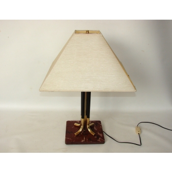 Modernistyczna lampa stołowa z lat 70. – widok ogólny