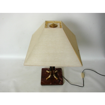 Modernistyczna lampa stołowa z lat 70. – widok ogólny