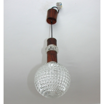 Lampa Modern – detal forniru palisander