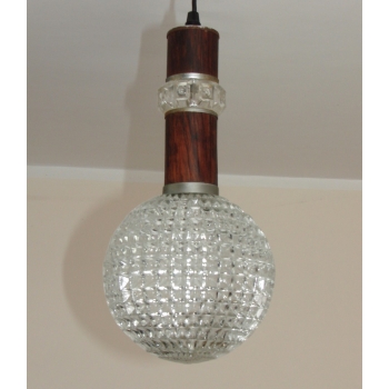 Klosz szklany lampy Modern – zbliżenie